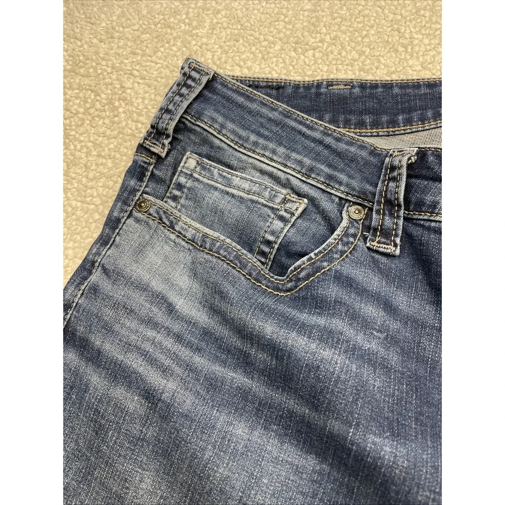 Silver Jean Co Eddie 36x30 Mens Denim Dark Wash Blue Jeans (38x31)